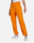 Adidas Women's Originals Fleece Jogger Orange Adidas