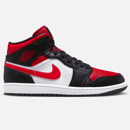 Air Jordan 1 Mid 'Bred Toe' Air Jordan