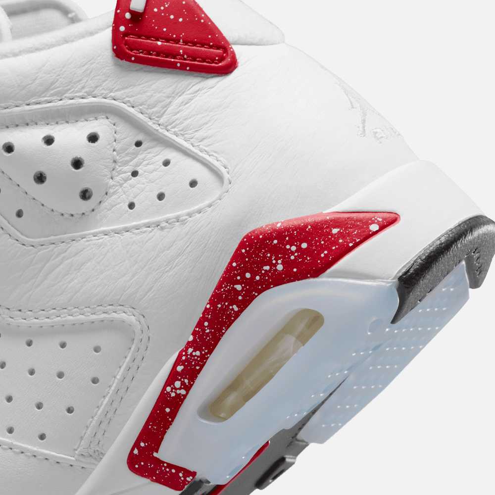 Jordan retro 6 2024 red and white