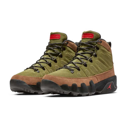 Air Jordan 9 Retro NRG Boot Military Brown Air Jordan