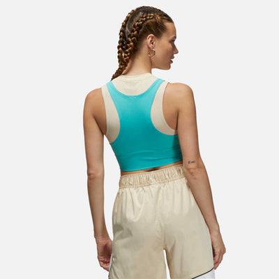 Air Jordan Women's Perforated Sports Bra Teal Air Jordan