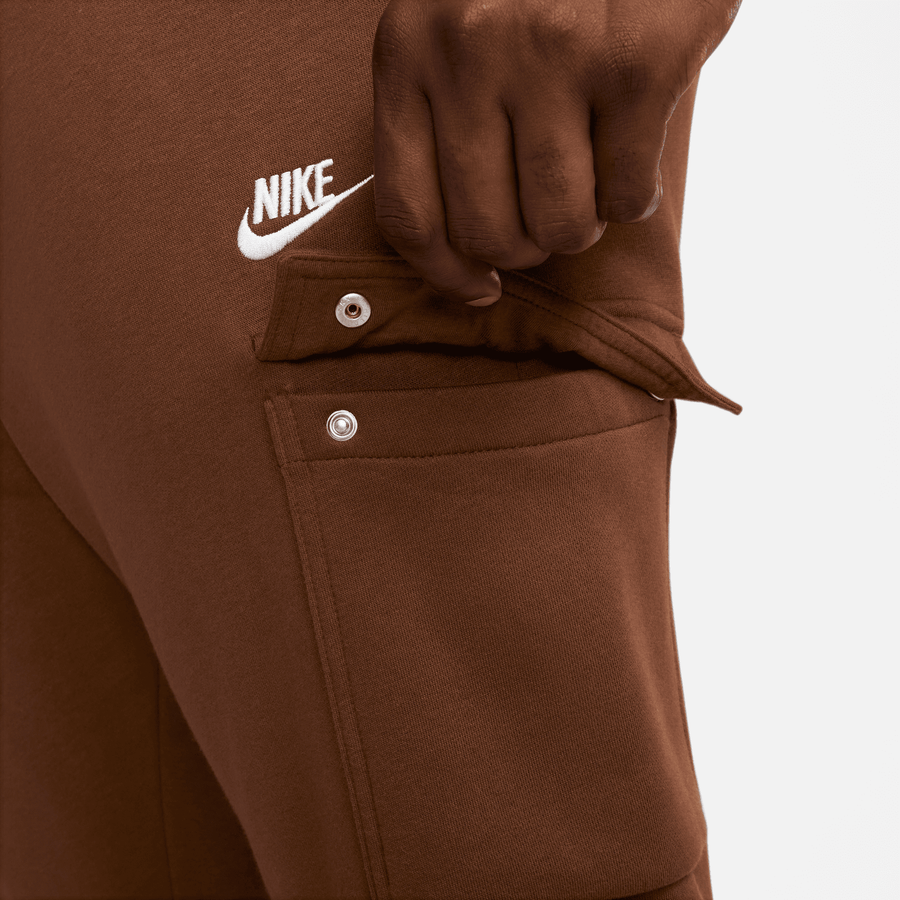 Nike Sportswear Club Fleece Brown Cargo Pants