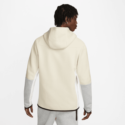 Nike Sportswear Tech Fleece Full-Zip Beige Hoodie Nike