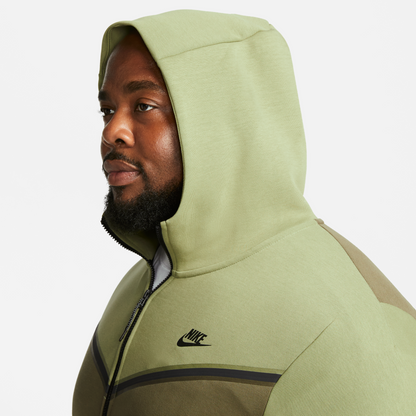 Nike Sportswear Tech Fleece Alligator Green Full-Zip Hoodie Nike