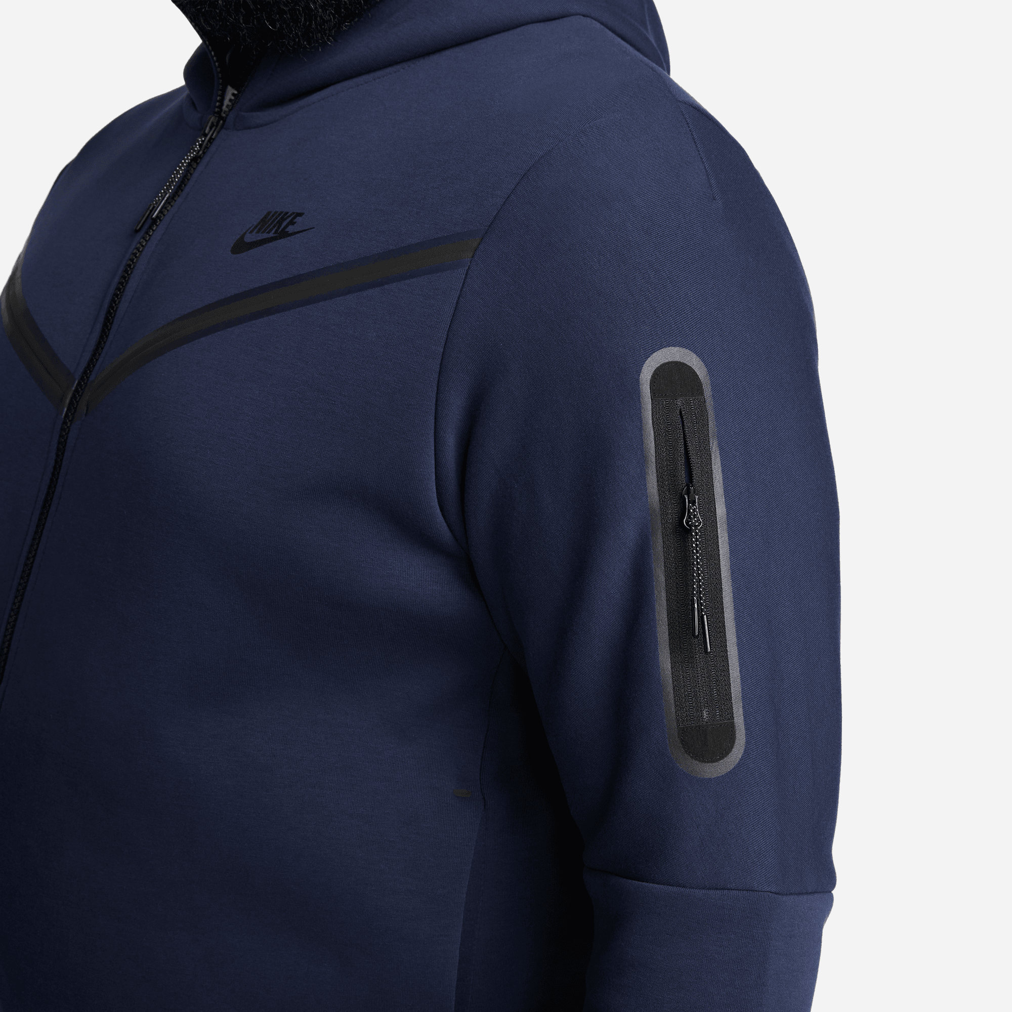 Nike tech fleece navy hoodie 2025