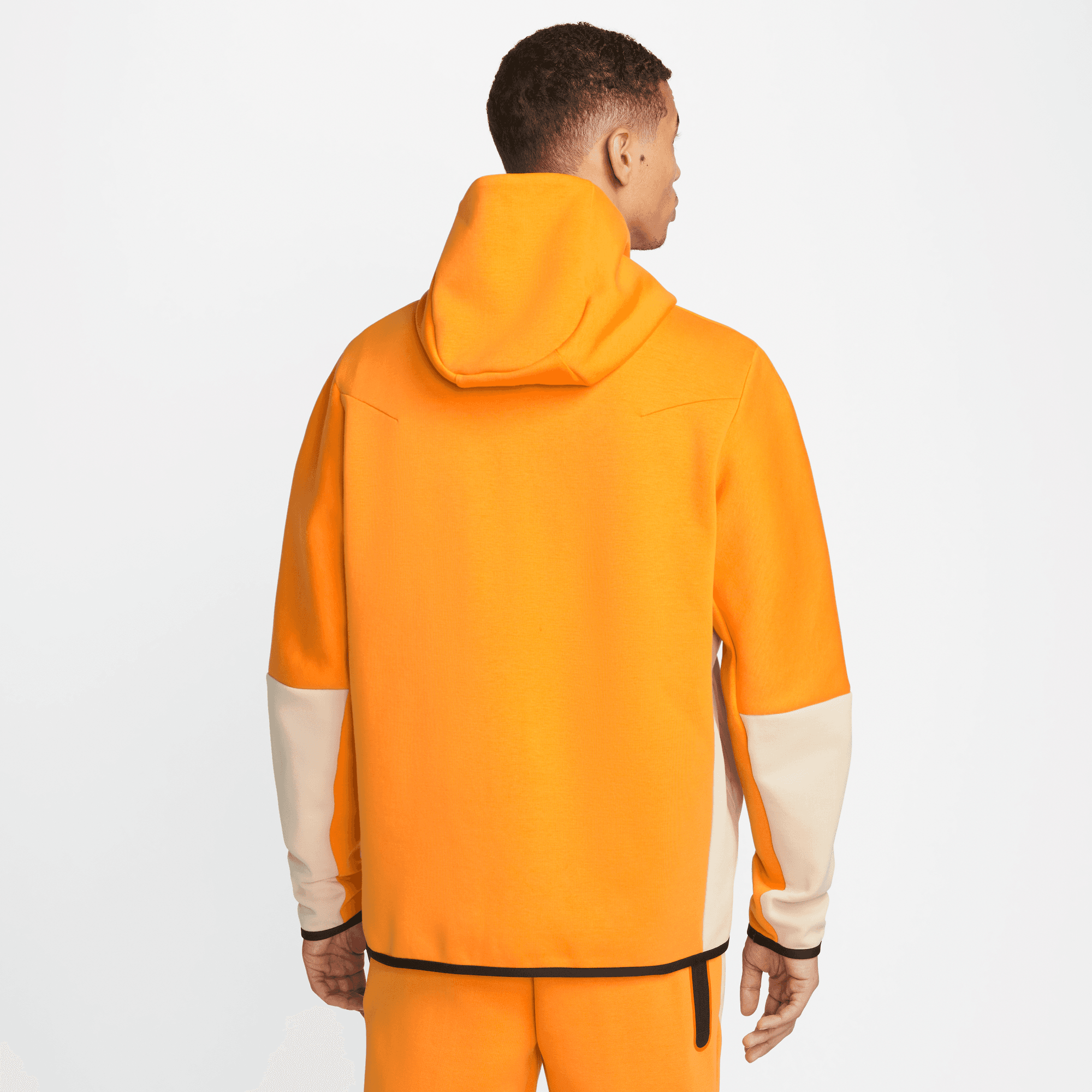 Nike orange tech discount fleece