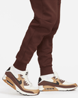 Nike Sportswear Tech Fleece Dark Brown Joggers