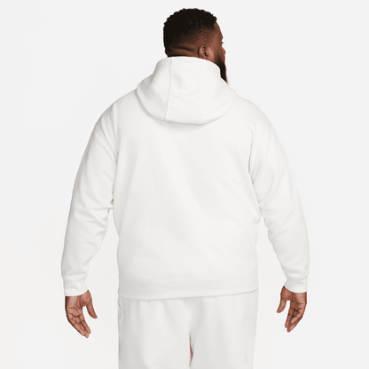 Nike Solo Swoosh Phantom White Fleece Hoodie Nike