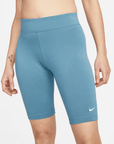Nike Sportswear Essential Women's Blue Biker Shorts