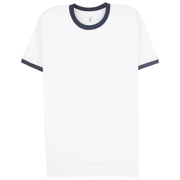 City Lab Ringer White/Navy T-Shirt City Lab
