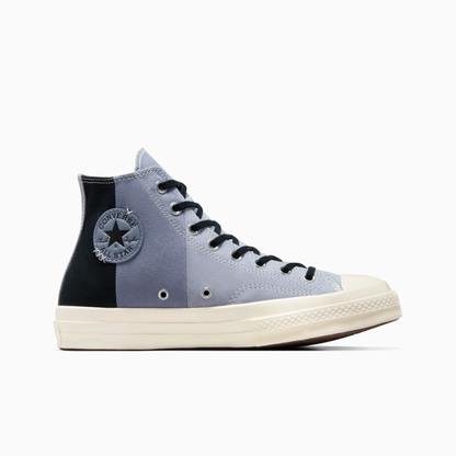 Converse Blue Navy Chuck 70 Patchwork Suede High Top Sneakers