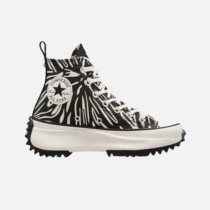 Converse Run Star Hike HI Egret Black Converse