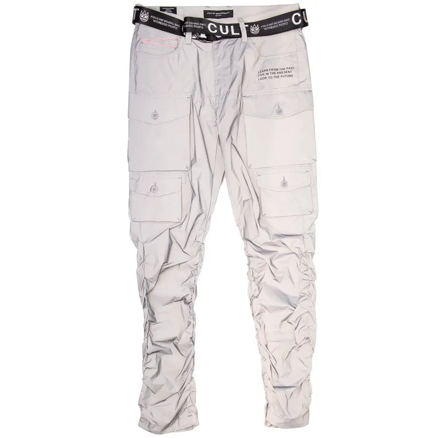 Cult Of Individuality 3M Reflective Rocker Cargo Belted Pant Cult of Individuality