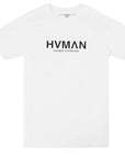Cult Of Individuality Basic Logo 'HVMAN' White T-Shirt HVMAN