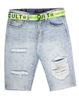 Cult Of Individuality Belted Rocker Shorts Lang Cult of Individuality