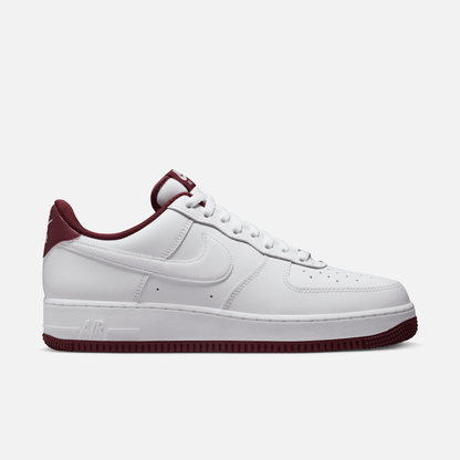 Nike Air Force 1 Low '07 White Dark Beetroot