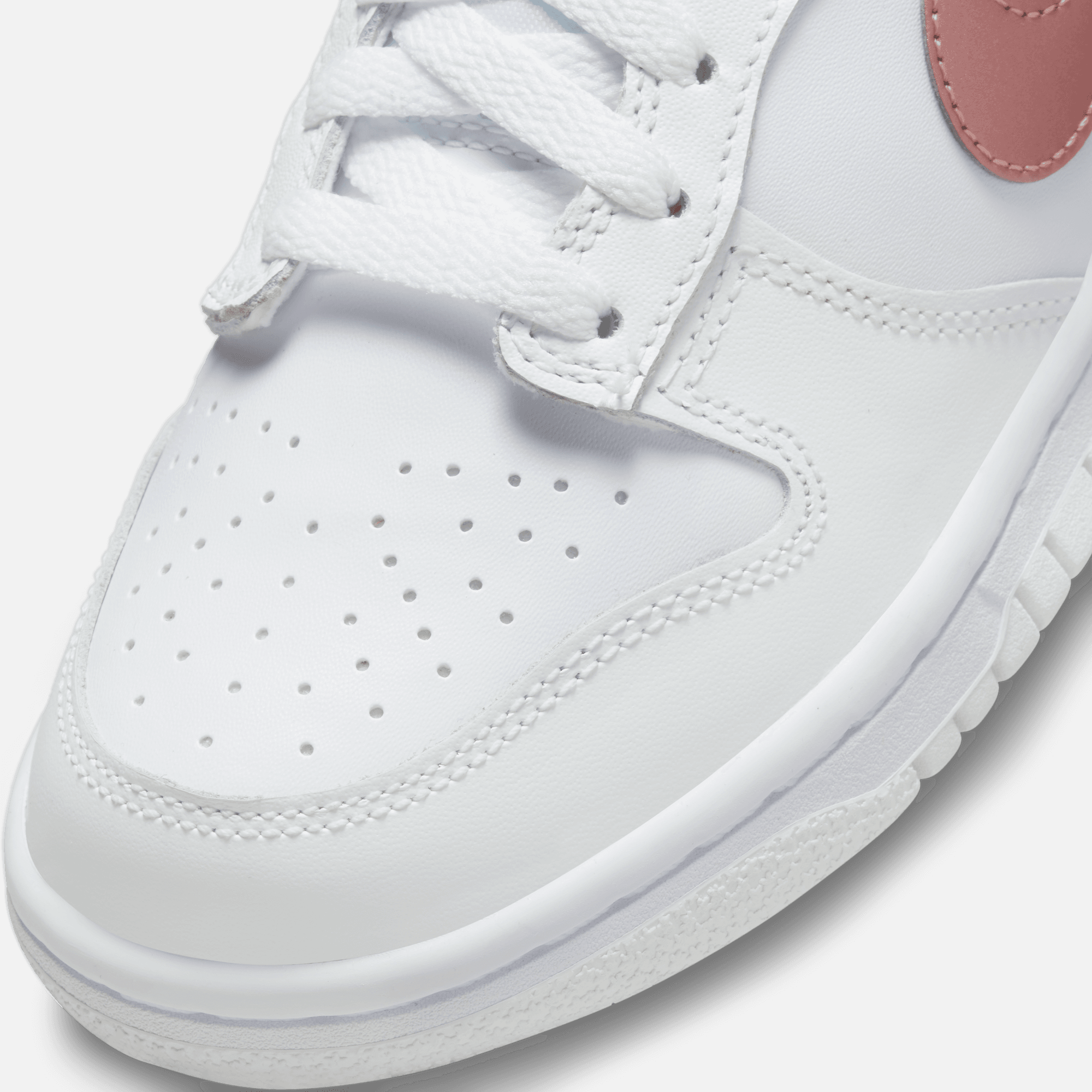 Nike Dunk Low (GS) 'White Metallic Red'