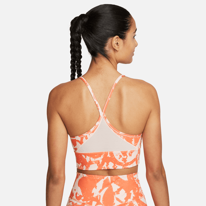 Nike Dri-FIT Indy Icon Clash Orange Sports Bra