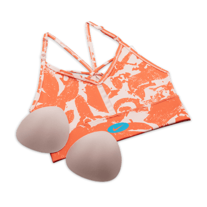 Nike Dri-FIT Indy Icon Clash Orange Sports Bra