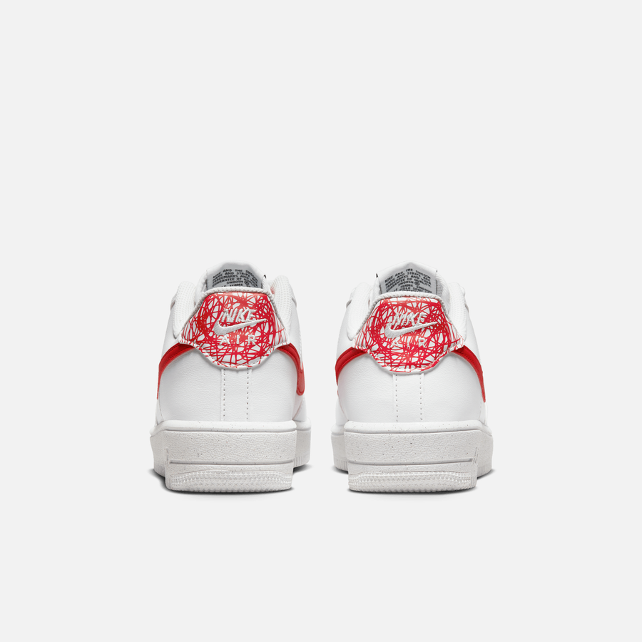 Nike Air Force 1 (GS) Crater White/Red