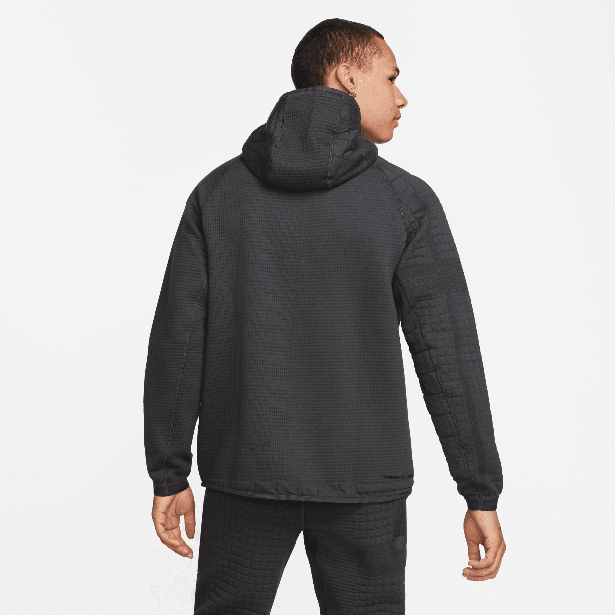 Unisex Nike Tech Pack Therma Fit Jacket Engineered Fleece Black
