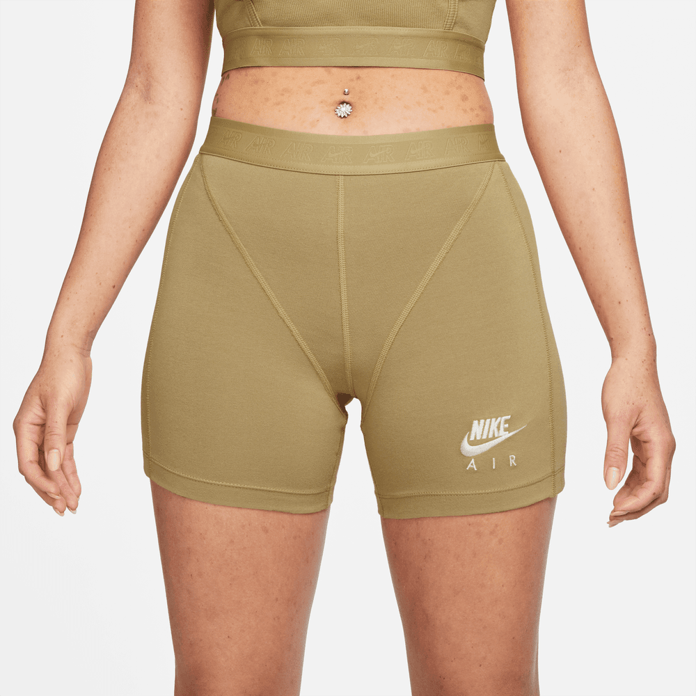 Nike Air Women's Ribbed Brown Shorts