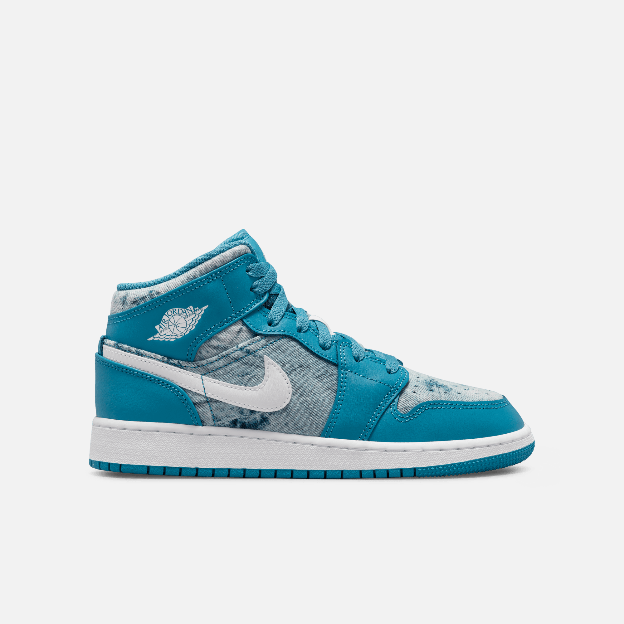 Air Jordan 1 Mid Washed Denim (GS)