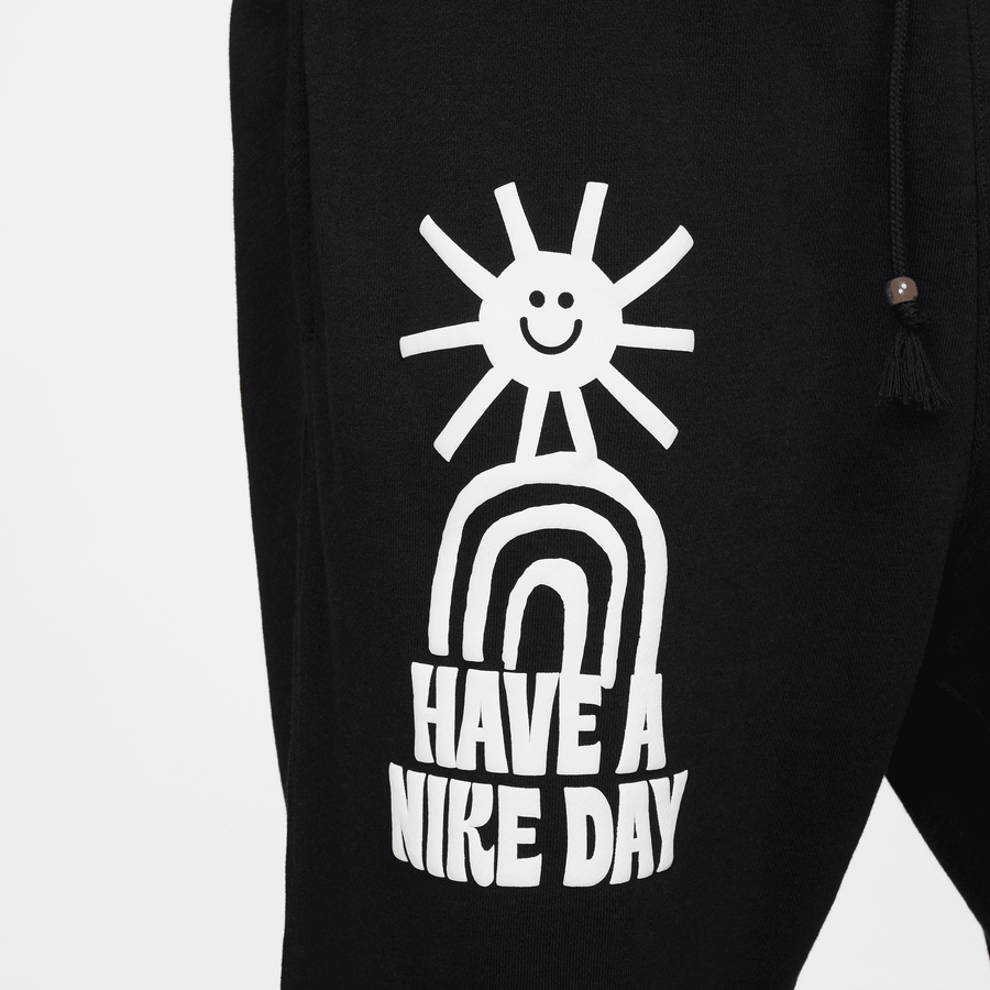 Nike Sportswear 'Have A Nike Day' Black French Terry Pants