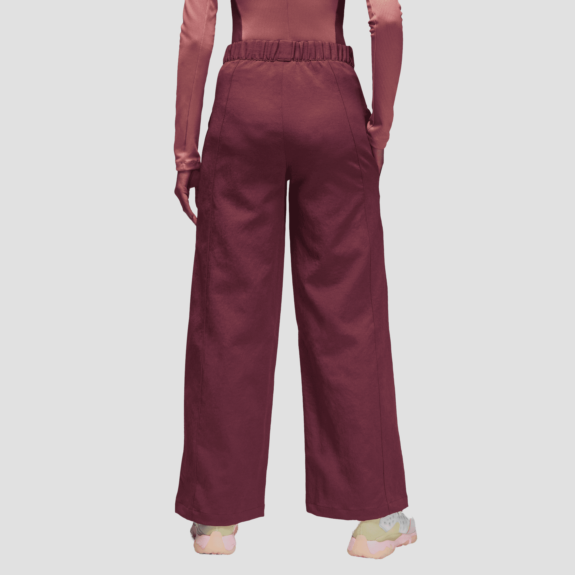Nuevo Jordan Mujer Pantalones de Chándal DV1258-645 Rojo Estándar