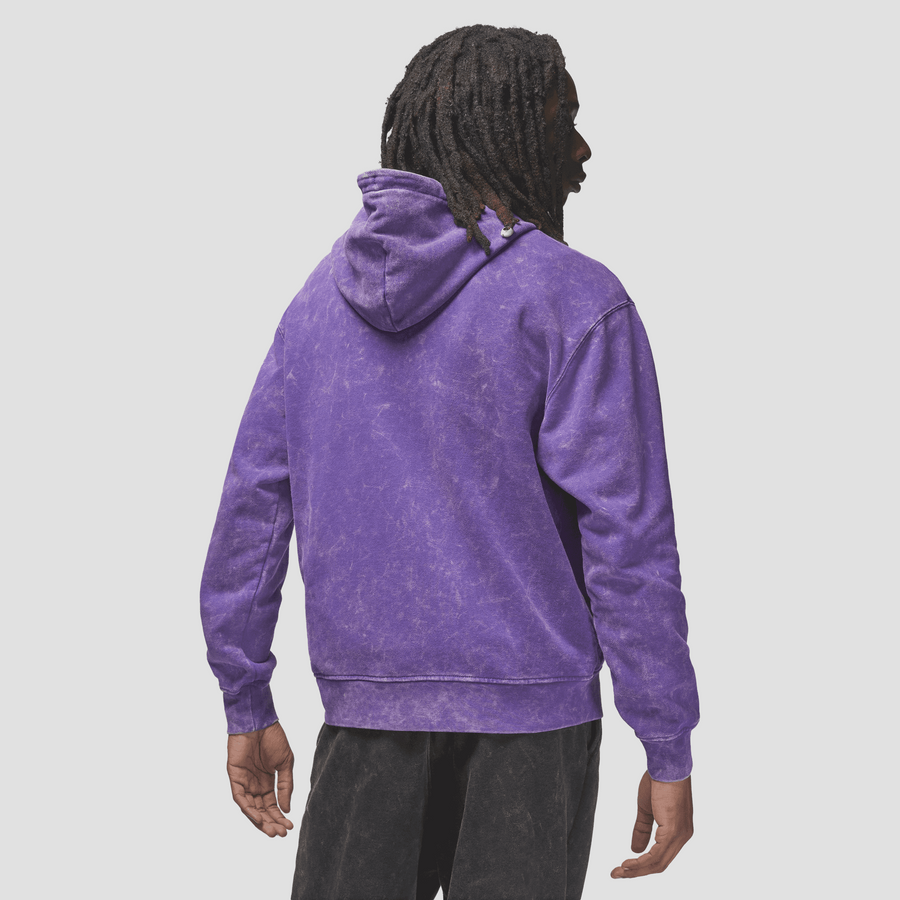 Air Jordan Essentials Washed Purple Fleece Hoodie