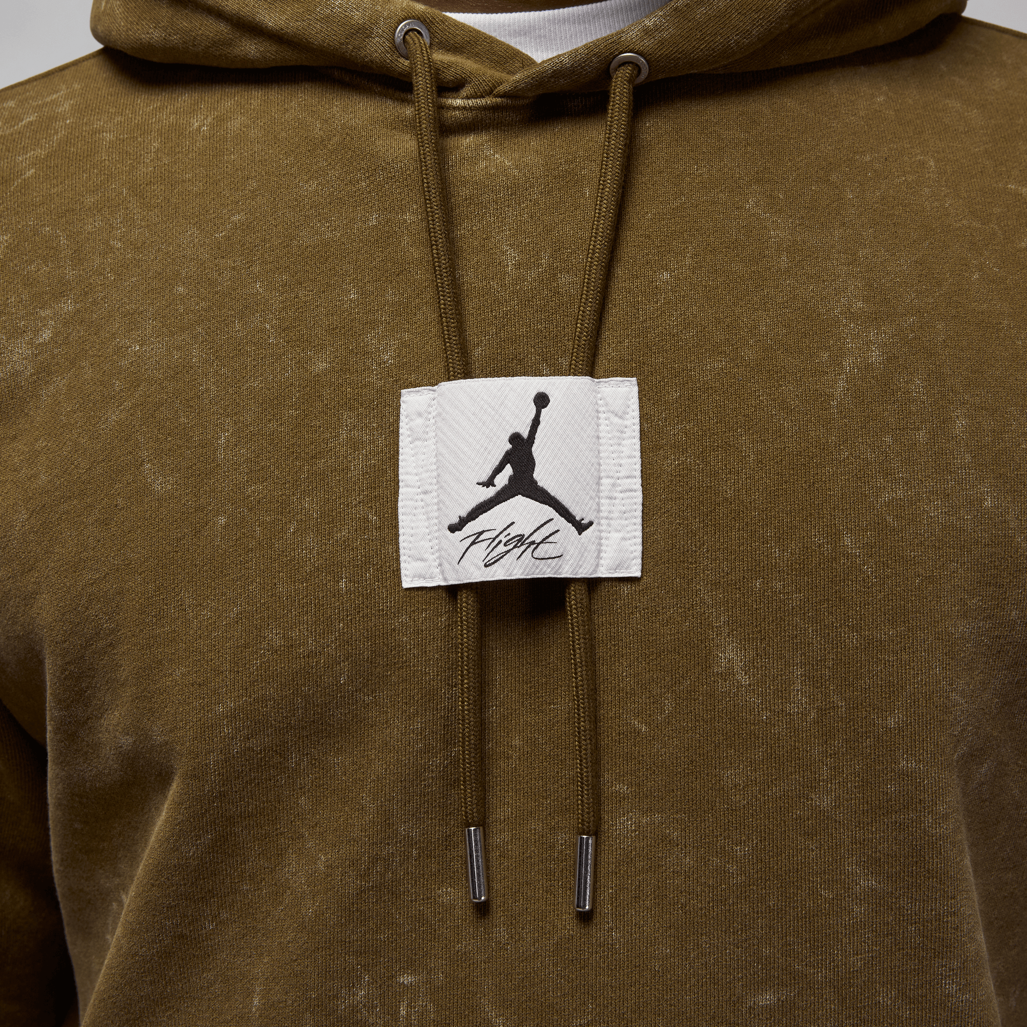 Air Jordan Essentials Washed Green Fleece Hoodie