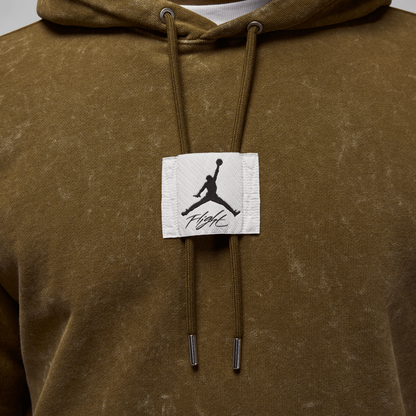 Air Jordan Essentials Washed Green Fleece Hoodie