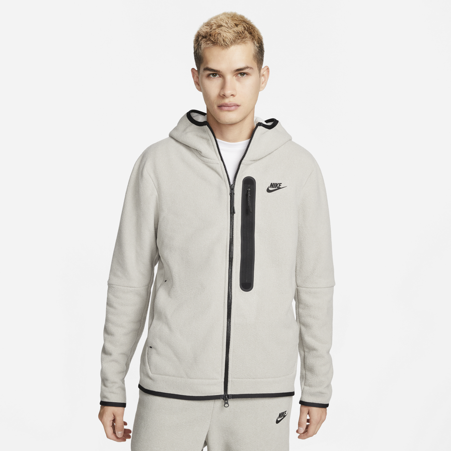 Nike Sportswear Tech Fleece Full-Zip Winterized Grey Hoodie