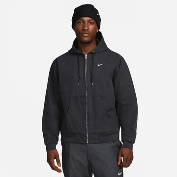 Nike Life Black Padded Hooded Jacket