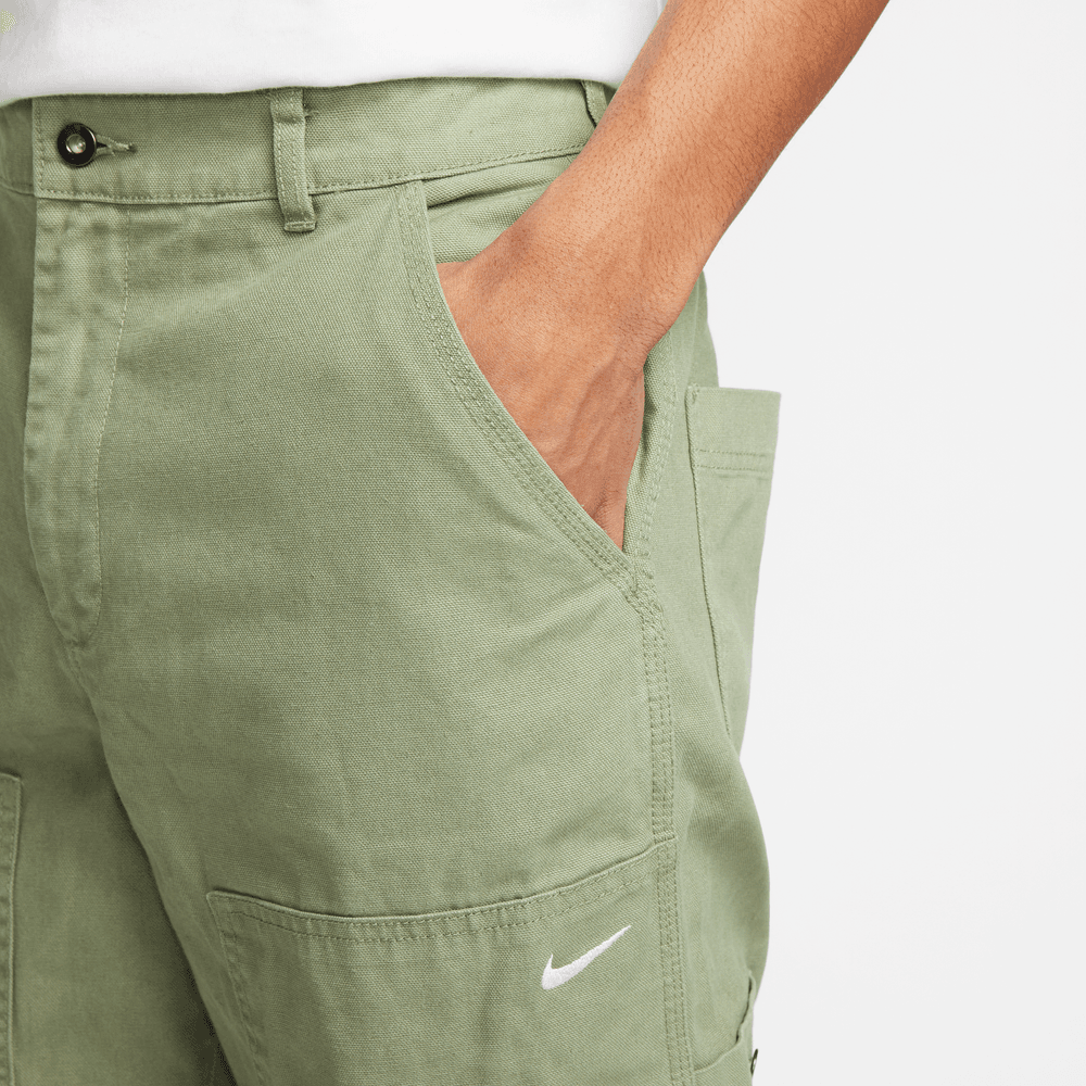 Nike Life Men's Green Double Panel Pants