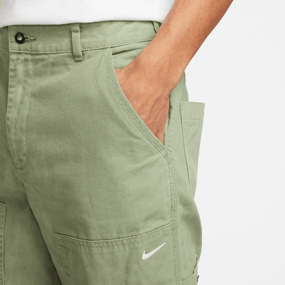 Nike Life Men's Green Double Panel Pants