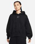 Nike Women's Black Oversized Pullover Hoodie