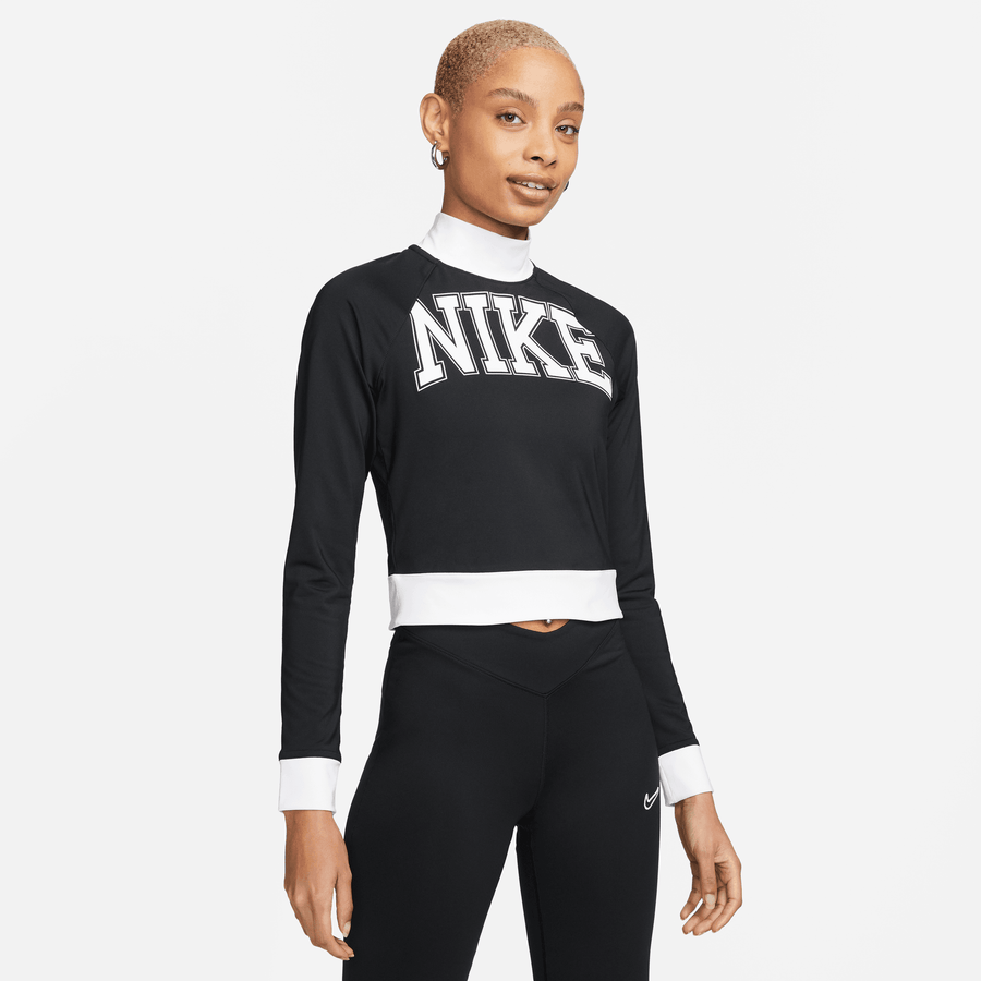Nike Sportswear Team Nike Women's Black Long-Sleeve Top