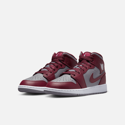 Air Jordan 1 Mid (GS) Team Red