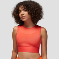 Nike Dry-Fit Sports Bra - Women's Medium in Orange w Purple Band & T-Back
