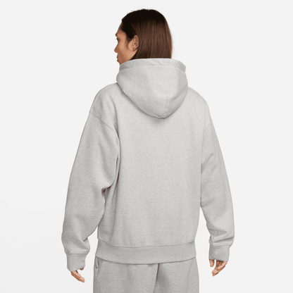 Nike Solo Swoosh Grey Full-Zip Hoodie