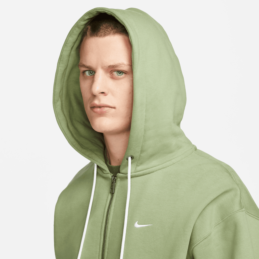 Nike Solo Swoosh Green Full-Zip Hoodie