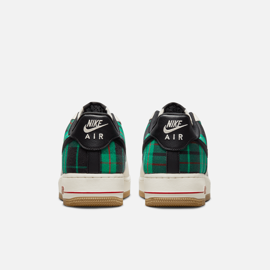 Nike Air Force 1 Low '07 LX Plaid Pale Ivory Stadium Green Men's