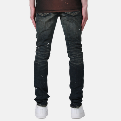 Purple Brand Dark Indigo Vintage with Paint-Dark Dirty Jean