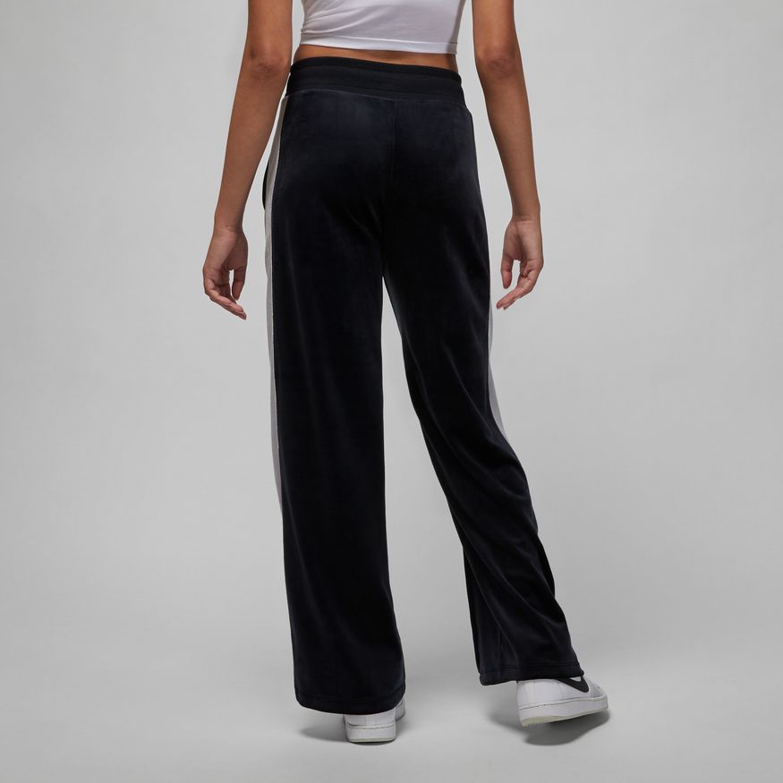 Air Jordan Women's Black Velour Pants