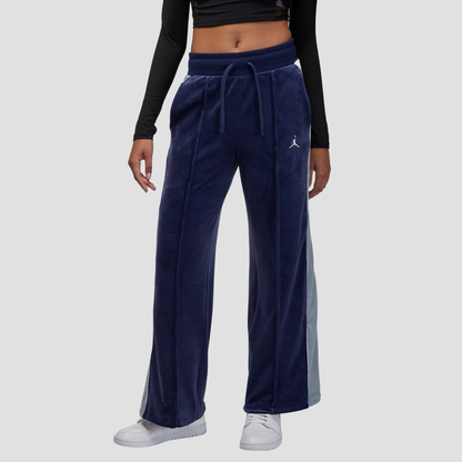 Air Jordan Women's Blue Velour Pants Air Jordan