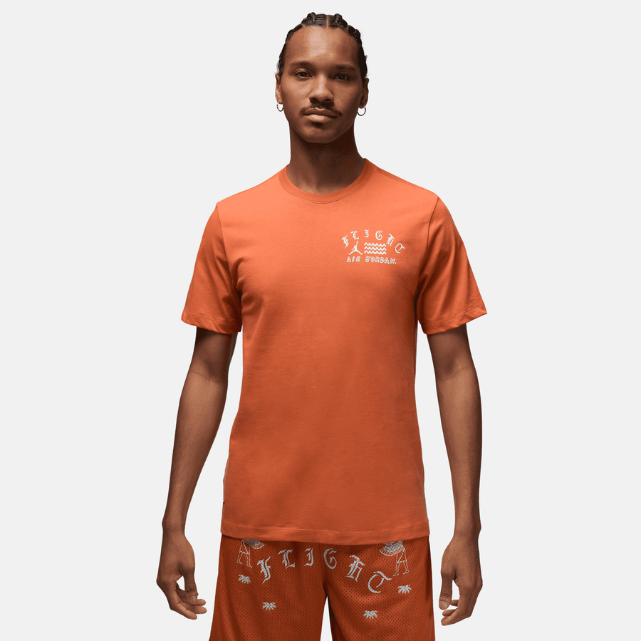Air Jordan Artist Series By Umar Rashid Orange T-Shirt