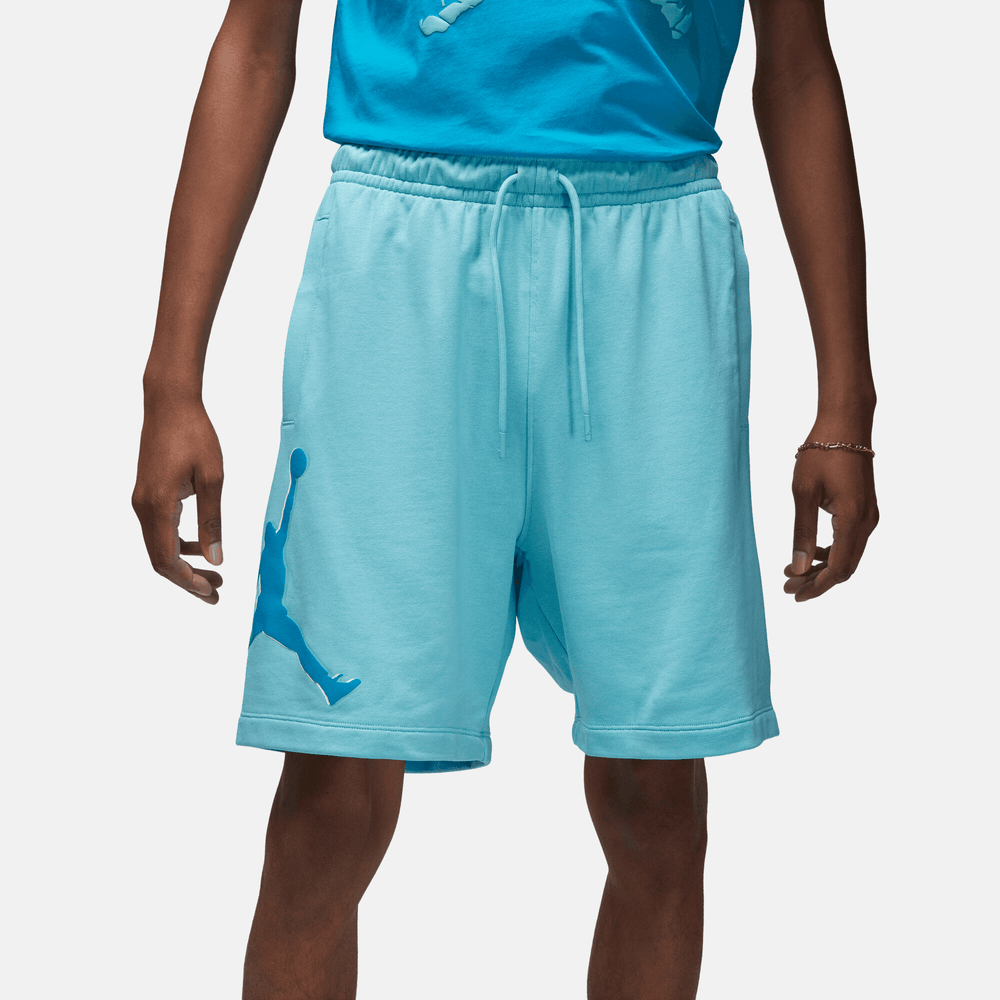 Air Jordan Essentials Fleece Blue Graphic Shorts