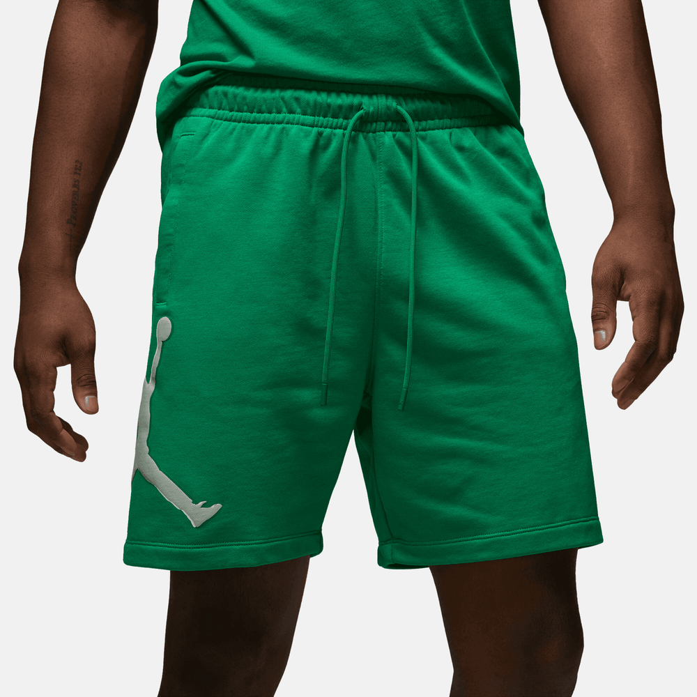 Air Jordan Essentials Fleece Green Graphic Shorts