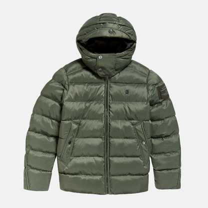 G-Star Raw G-Whistler Puffer Hooded Green Jacket